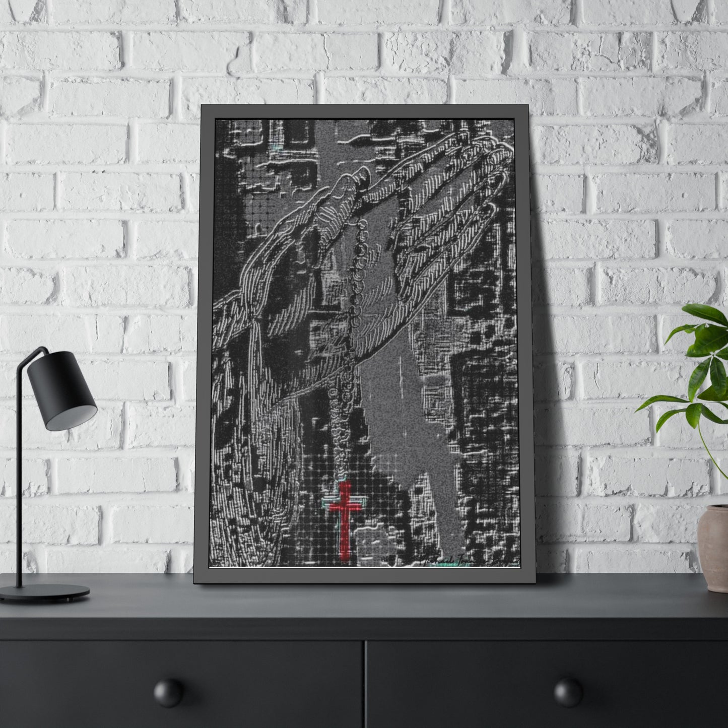 [A] Believer - 2024  |  Framed Fine Art Graphic Print