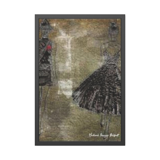 [A] Haute Couture in Shadows - 2023 |  Framed Fine Art Graphic Print