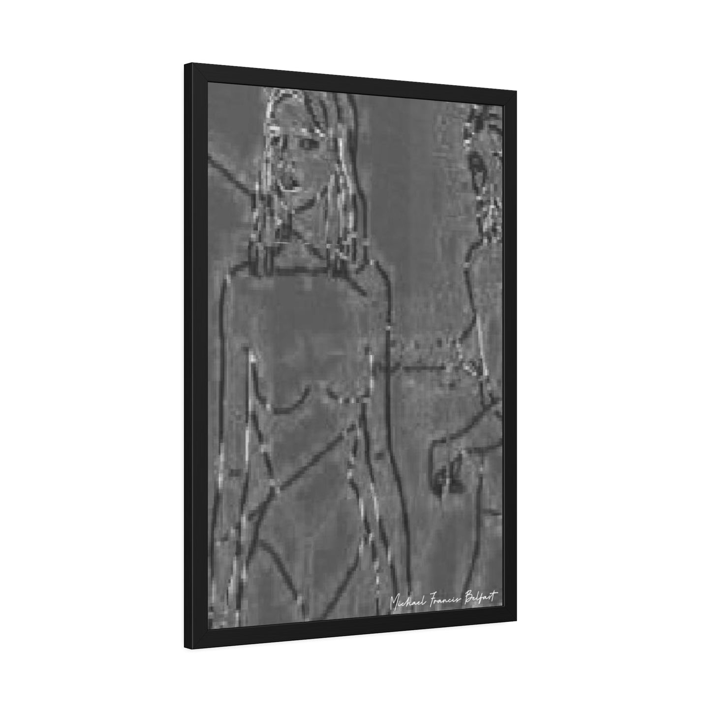 [A] Backstage - 2023 |  Framed Fine Art Graphic Print